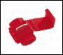 Sealey QSPR Quick Splice Connector Red Pack of 100