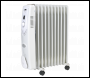 Sealey RD2500 Oil Filled Radiator 2500W/230V 11-Element