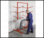 Sealey RE55 Bumper Rack Double-Sided 4-Level