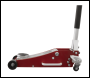 Sealey RJA1550 Premier Low Profile Aluminium Trolley Jack with Rocket Lift 1.5 Tonne