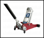 Sealey RJA1800 Premier Low Profile Aluminium Trolley Jack with Rocket Lift 1.8 Tonne