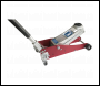 Sealey RJA1800 Premier Low Profile Aluminium Trolley Jack with Rocket Lift 1.8 Tonne