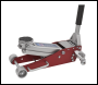 Sealey RJAS1500 Aluminium/Steel Trolley Jack with Rocket Lift 1.5 Tonne