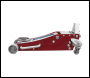 Sealey RJAS1500 Aluminium/Steel Trolley Jack with Rocket Lift 1.5 Tonne