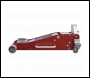 Sealey RJAS2500 Aluminium/Steel Trolley Jack with Rocket Lift 2.5 Tonne