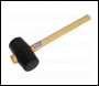 Sealey RMB175 Rubber Mallet 1.75lb Black