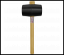 Sealey RMB250 Premier Rubber Mallet 2.5lb - Black