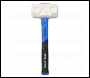 Sealey RMG24 Premier Rubber Mallet with Fibreglass Shaft & Graphite Core 24oz