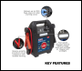 Sealey RS105B RoadStart® 12/24V Emergency 8-Cylinder Jump Starter 6L