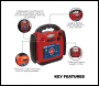 Sealey RS131 RoadStart® 12V Emergency Jump Starter 900 Peak Amps