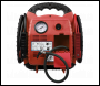 Sealey RS132 RoadStart® 12V Emergency Jump Starter with Air Compressor 900 Peak Amps