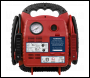 Sealey RS132 RoadStart® 12V Emergency Jump Starter with Air Compressor 900 Peak Amps