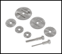 Sealey RSBS08 Rotary Drill Saw Blade Set 8pc