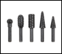 Sealey RWBS5 Rotary Burr Rasp Drill Bit Set 5pc