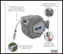 Sealey RWH30 Auto-Rewind Control Garden Hose Reel 30m