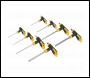 Sealey S01069 T-Handle Ball-End Hex Key Set 8pc