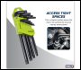 Sealey S01095 Long TRX-Star* Key Set 9pc