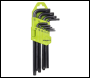 Sealey S01095 Long TRX-Star* Key Set 9pc