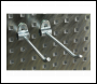 Sealey S01102 Siegen Wall Storage Pegboard Set 34pc