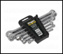 Sealey S01107 Siegen TRX-Star* Double End Spanner Set 6pc