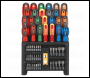Sealey S01152 Siegen Screwdriver, Bit & Nut Driver Set 61pc