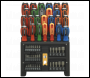 Sealey S01153 Siegen Hammer-Thru Screwdriver, Bit & Nut Driver Set 61pc