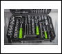 Sealey S01211 Socket Set 171pc 1/4 inch , 3/8 inch  & 1/2 inch Sq Drive WallDrive® Metric