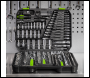 Sealey S01212 Siegen Socket Set 1/4 inch , 3/8 inch  & 1/2 inch Sq Drive 219pc