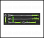 Sealey S01230 Siegen Ratchet Wrench Set with Flip Reverse 3/8 inch Sq Drive 5pc