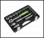 Sealey S01235 Siegen Socket Set 3/8 inch Sq Drive 19pc