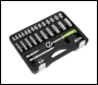 Sealey S01236 Socket Set 3/8 inch Sq Drive 29pc