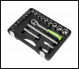 Sealey S01237 Siegen Socket Set 1/2 inch Sq Drive 21pc