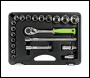 Sealey S01237 Siegen Socket Set 1/2 inch Sq Drive 21pc