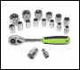 Sealey S01245 Siegen Socket Set 1/2 inch Sq Drive 17pc