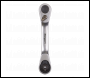 Sealey S01251 Siegen Micro Ratchet Bit Driver & Wrench 1/4 inch Hex x 1/4 inch Sq Drive