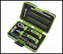 Sealey S01255 Siegen Socket & Bit Set 1/4 inch Sq Drive 38pc