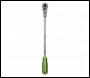 Sealey S01257 Siegen Long Flexi-Head Ratchet Wrench with Flip Reverse 1/4 inch Sq Drive