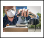 Sealey S0125 Siegen 125mm Random Orbital Palm Sander 240W/230V