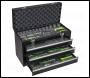 Sealey S01266 Siegen Portable Tool Chest 3 Drawer with Tool Kit 98pc