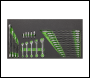 Sealey S01267 Top Chest & Rollcab Combination 6 Drawer with Tool Kit 247pc - REFURBISHED - GRADE B