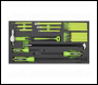 Sealey S01279 Siegen Pry Bar, Hammer & Punch Set with Tool Tray 23pc