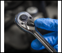 Sealey S01282 Siegen Extendable Ratchet Wrench 1/4 inch Sq Drive