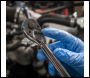 Sealey S01283 Siegen Extendable Ratchet Wrench 3/8 inch Sq Drive
