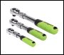 Sealey S01285 Siegen Extendable Ratchet Wrench Set 3pc