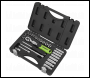 Sealey S01286 Siegen Extendable Ratchet Socket Set 1/4 inch Sq Drive 26pc