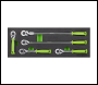 Sealey S01290 Ratchet Wrench Set 1/4 inch Sq 5pc Drive Flip Reverse