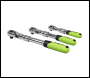 Sealey S01297 Siegen Extendable Flexi-Head Ratchet Wrench Set 3pc