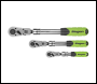 Sealey S01297 Siegen Extendable Flexi-Head Ratchet Wrench Set 3pc