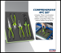Sealey S01298 Siegen Comfort Grip Pliers Set 4pc