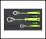 Sealey S01331 Ratchet Wrench Set 3pc